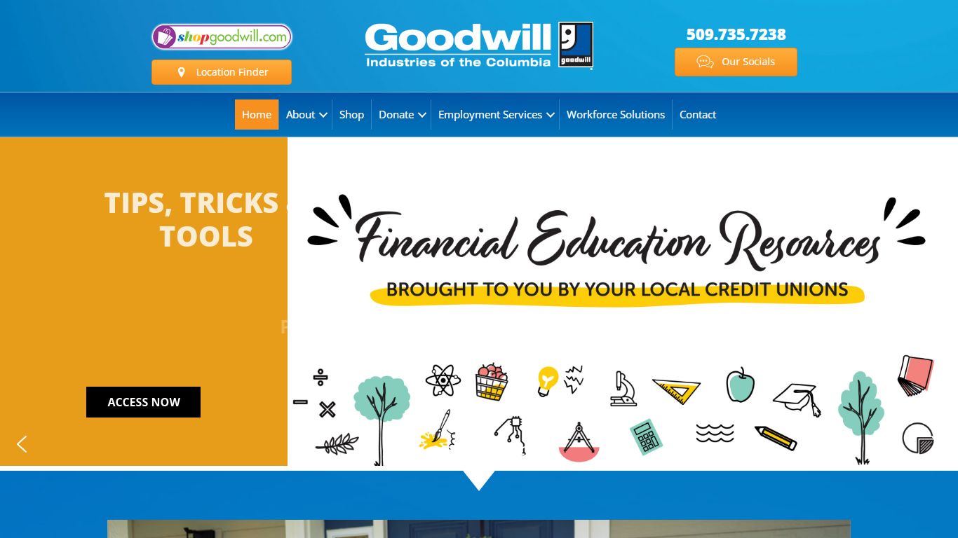Goodwill Industries of the Columbia | There's More Behind the Store